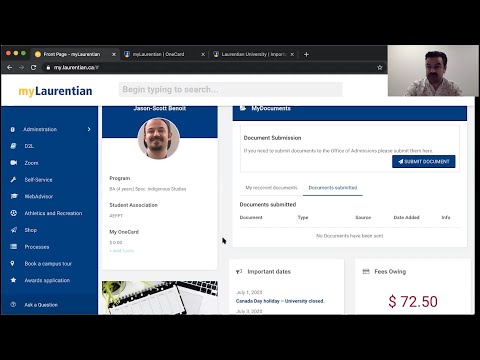 MyLaurentian Account Tutorial