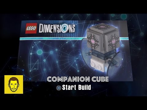 Lego Dimensions Companion Cube Build Instructions