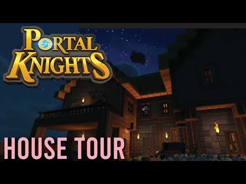 My First House Tour in Portal Knights on Xbox One