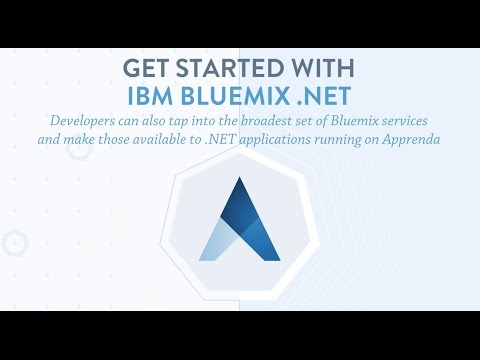 Get started with Bluemix .NET