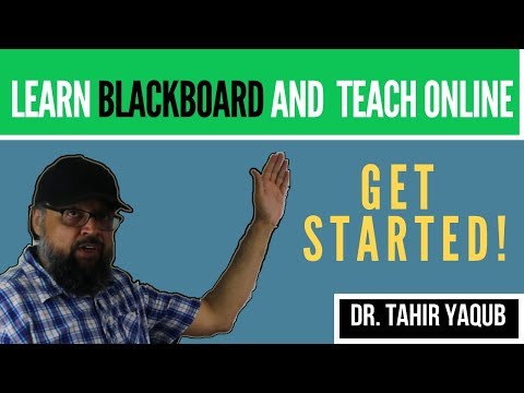 Learn Blackboard and Teach Online