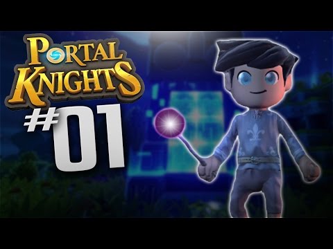 Portal Knights - Ep 1 - Mage Class - Let's Play Portal Knights Gameplay