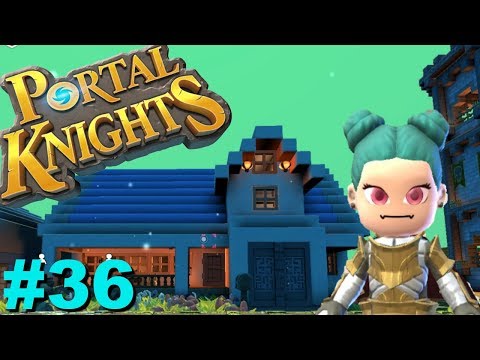 ⭐ Portal Knights, Season 2 Episode 36: Lets Build a house for our Utan NPC's., basic house tutorial.