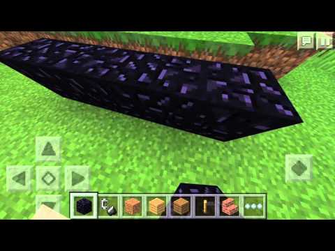 Minecraft PE - How to Build a Nether Portal