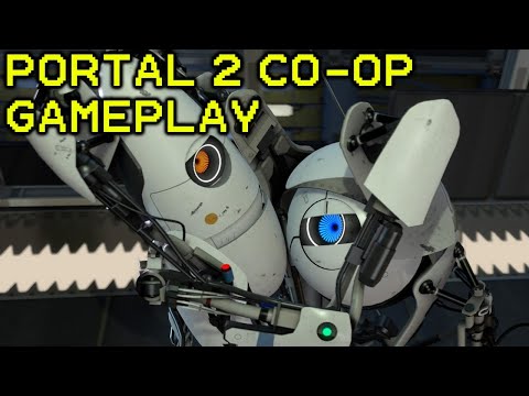 Are you Okay? This is Portal 2 Co-op Gameplay