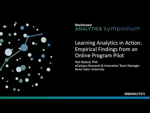 Analytics in Action: Empirical Findings from an Online Learning Program Pilot of A4L