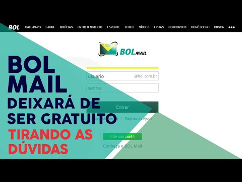 Bol mail - Não será mais gratuito (Tirando as dúvidas)