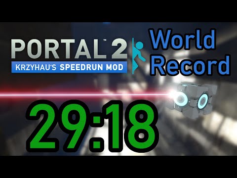 Portal 2 Speedrun Mod World Record in 29:18