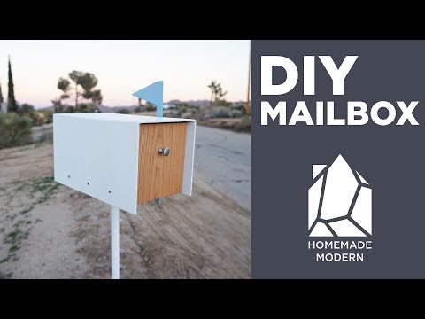 Making a Modern Mailbox