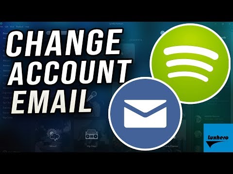 Spotify - How to Change Account Email Address