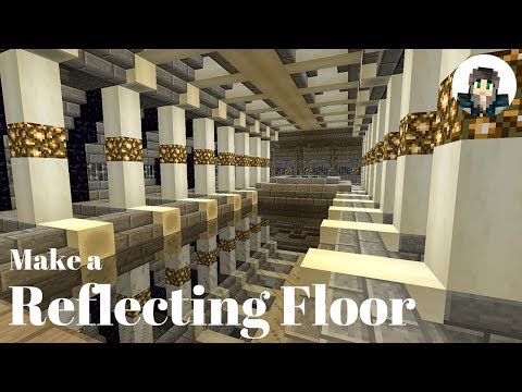 Reflecting Floor for My End Portal Room/Tutorial - Minecraft