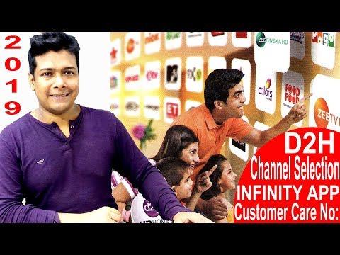 Videocon D2H Channel Selection | D2H Infinity App Login | Videocon D2H Customer Care Number | 2019