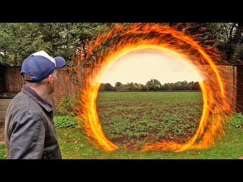 Stepping through a PORTAL like Doctor Strange! (After Effects, no plugins)