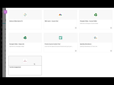 Turnitin Integration - Setup & User Experience: Blackboard Learn Ultra