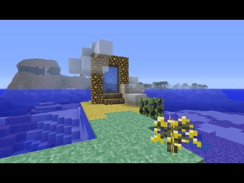 How to make a heaven (Aether 2) portal in Minecraft 1.8.4