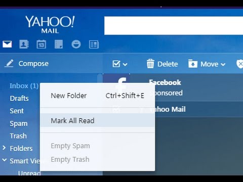 Why my Yahoo mail Unread emails appearing as read?