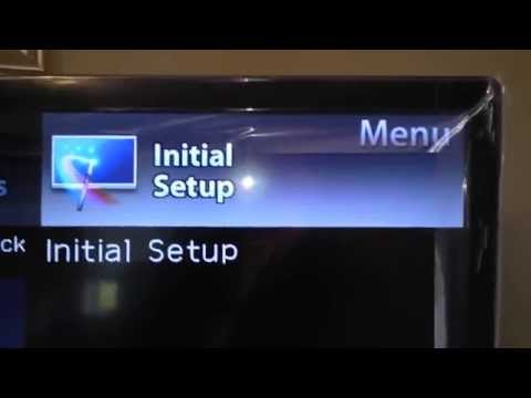 Easy Sharp Aquos TV Setup wifi internet network connection for Netflix apps