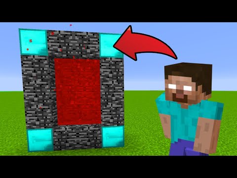 Minecraft : How To Make a Portal to the Herobrine DIMENSION