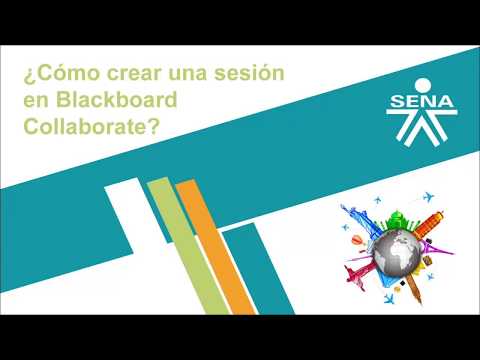 ¿Cómo crear una sesión en Blackboard Collaborate?