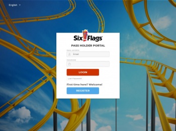 Login | Six Flags Pass Holder Info Center