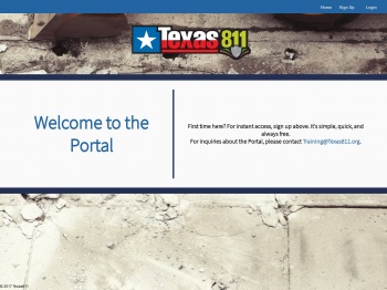 TX811 Portal - Texas811