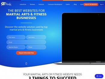Martial Arts & Fitness Websites | 97 Display Internet Marketing
