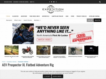 AEV Prospector XL Flatbed Adventure Rig | Travel Portal