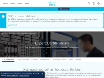 Expert Certifications - Cisco