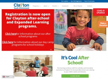 Clayton Youth Enrichment » Before & After School Childcare ...