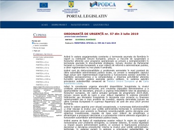 Codul administrativ - Portal Legislativ