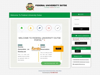 FUD Portal - Federal University Dutse