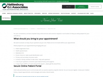Patient Resources * Hattiesburg G.I. Associates * Office Forms ...