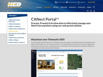 CANect Portal - Hydro Electronic Devices