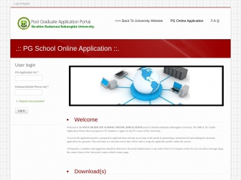 .:: PG School Online Application ::. | PG Application Portal ...