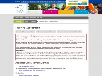 Planning Applications - Application ... - Isle of Wight Council