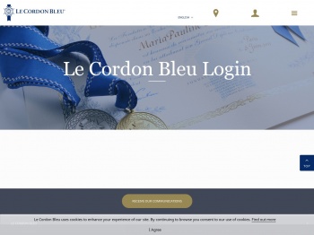 Log in to Le Cordon Bleu.