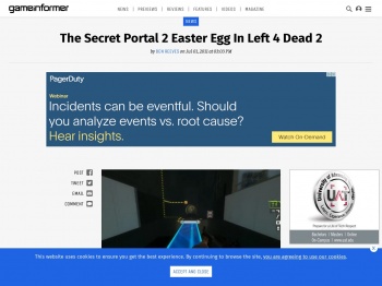 The Secret Portal 2 Easter Egg In Left 4 Dead 2 - Game Contributor