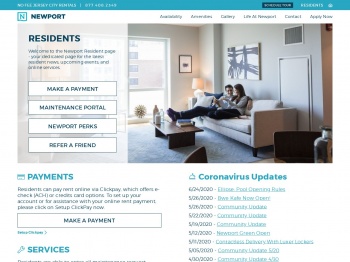 Residents | Apartments and Apartments in Jersey City, New Jersey | Newport ...