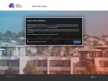 NSW LRS Online Portal - NSW Land Registry Services