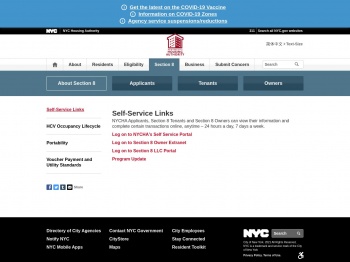 Self-Service Portal - NYCHA - NYC.gov