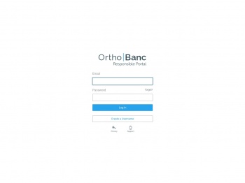 OrthoBanc Accountability Portal