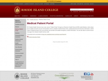 Health Services | Medicat Patient Portal - RIC