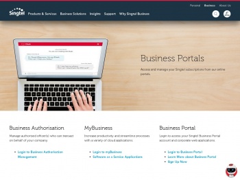 Business Portal - Singtel