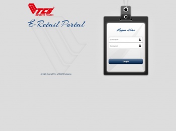 Login to E-Retail Portal - TCS