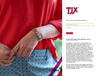 Sign In - TJX Companies
