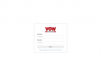 VOW Portal - VOW Wholesale