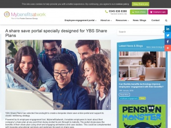 A share save portal specially designed for YBS Share Plans