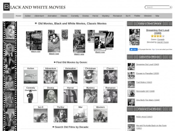 Old Movies, 530+ Black & White Movies, Free @ BnWMovies