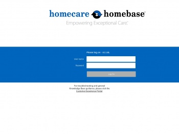 HCHB Login - Homecare Homebase