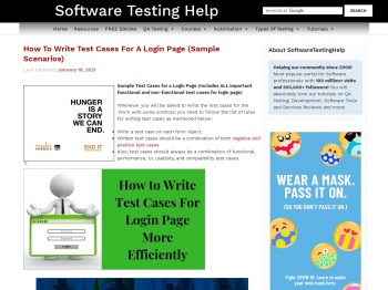How to Write Test Cases For a Login Page (Sample Scenarios)